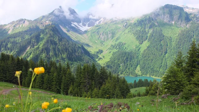 Mont De Grange Depuis Abondance Otpeva21