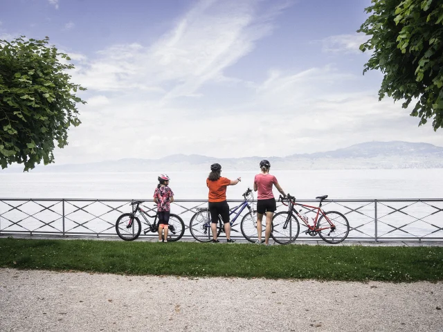 Balade Velo Lac Saint Gingolph