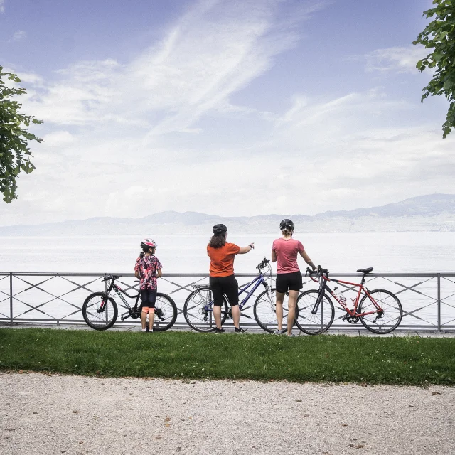 Balade Velo Lac Saint Gingolph