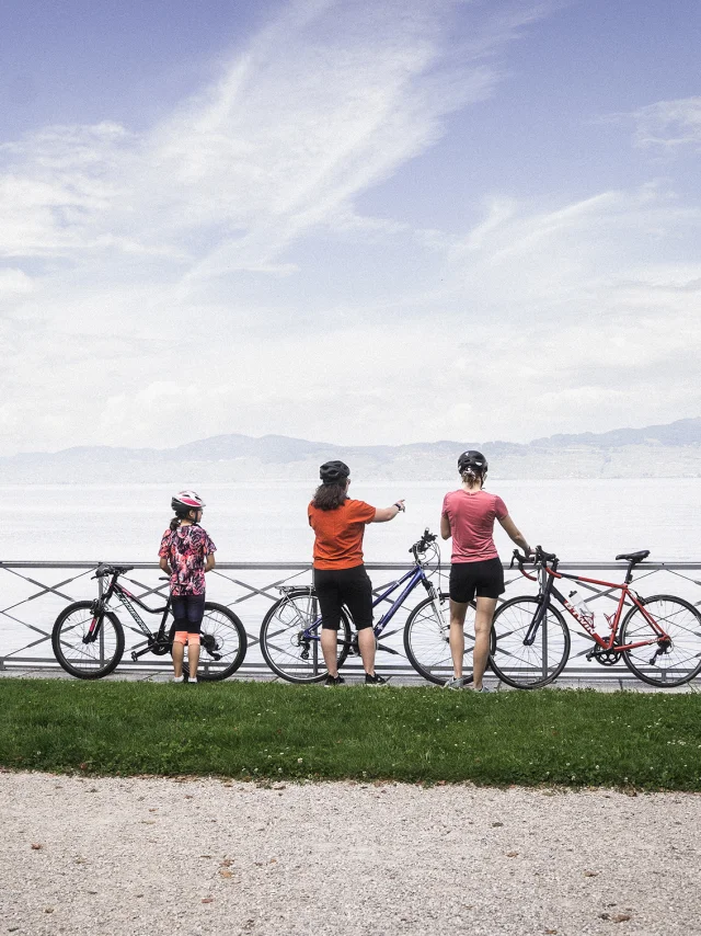 Balade Velo Lac Saint Gingolph