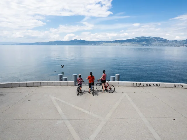 Balade Velo Lac Saint Gingolph