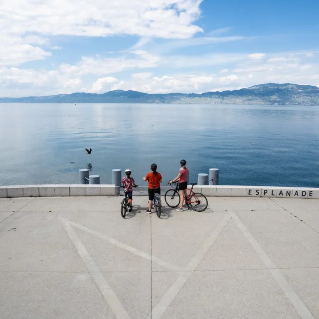 Balade Velo Lac Saint Gingolph