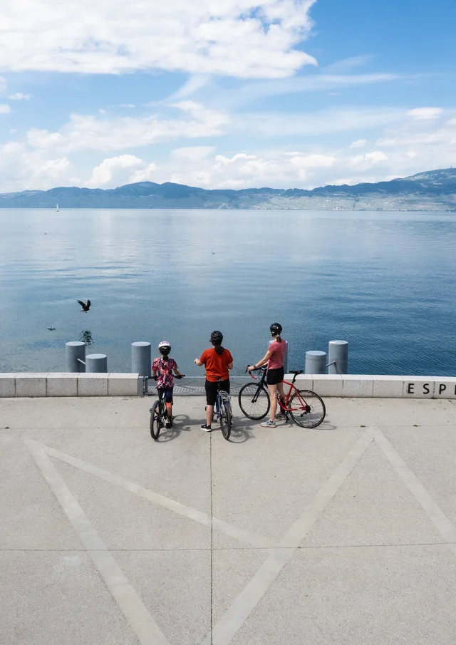 Balade Velo Lac Saint Gingolph