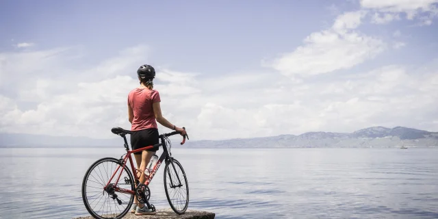 Balade Velo Lac Saint Gingolph