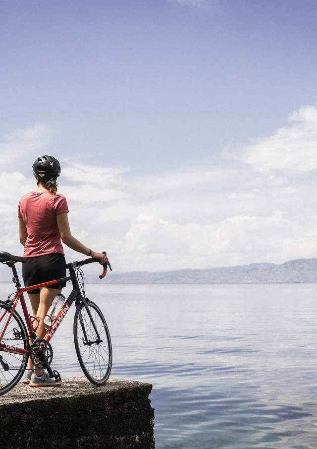 Balade Velo Lac Saint Gingolph