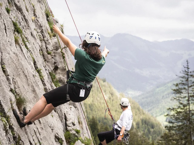 Escalade au Mont Chauffé