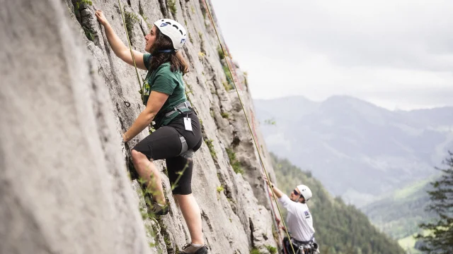 Escalade au Mont Chauffé