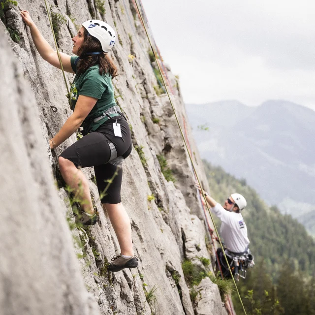 Escalade au Mont Chauffé