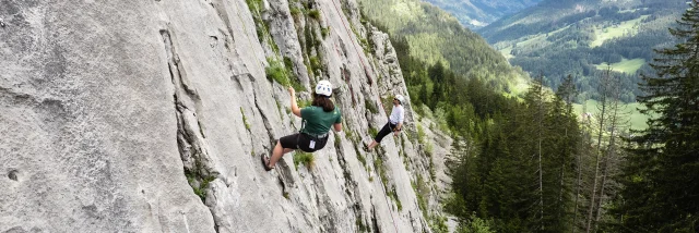 Escalade au Mont Chauffé