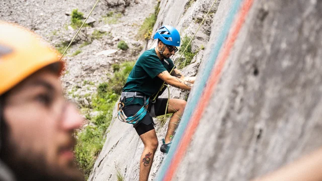 Escalade au Mont Chauffé