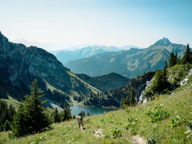 Lac Darvouin Randonnee La Chapelle Dabondance 230824 Marie El Hajal