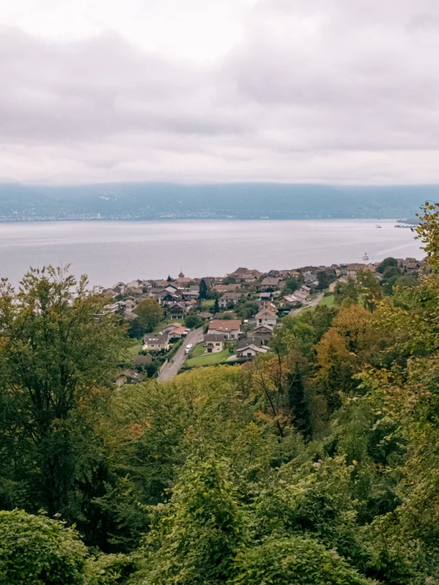 Hauteurs de Saint Gingolph Automne