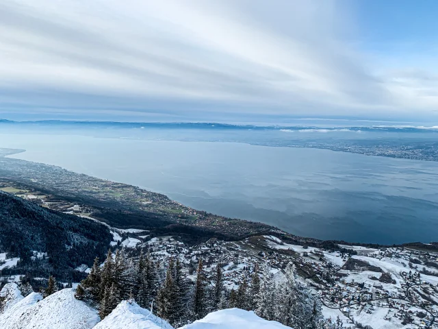 Vue Depuis Pic Des Memises Thollon-les-Mémises