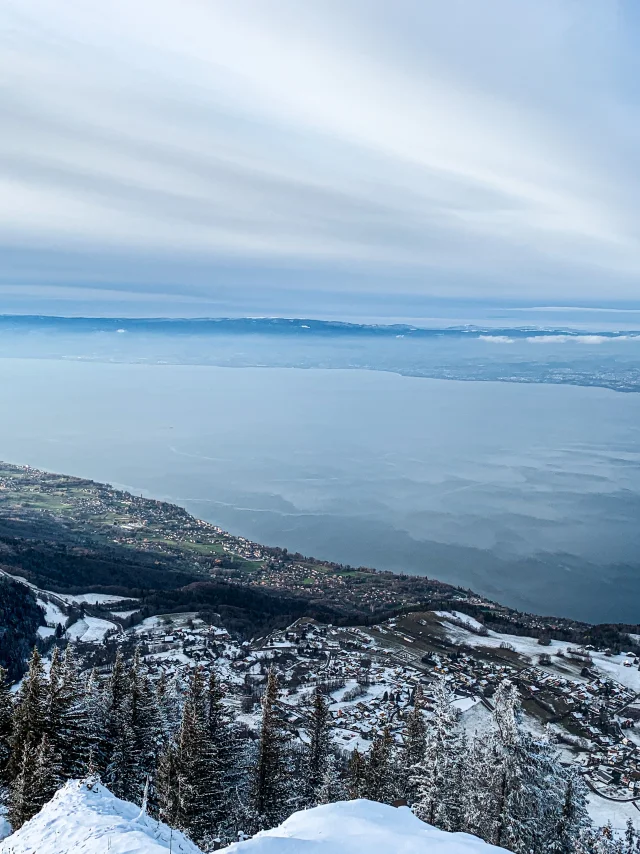 Vue Depuis Pic Des Memises Thollon-les-Mémises